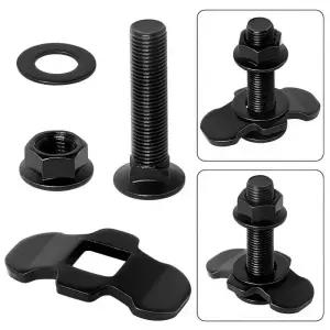 어닝고리 후크 타이 다운 로프 키트 앵커 포인트 1개 M8 보트 트럭 항공기 철도 트레일러 오토바이용 핸드