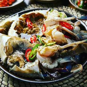 더미미당 연평도 알배기 암꽃게 간장게장 대 2미 중 1미 당일제조 신선한 저염식 암꽃게장 식사 분식 혼밥