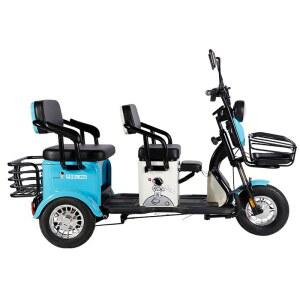 2인용 전동스쿠터 전기세발자전거 전동 듀얼 호환 여성 자전거 전기자전거