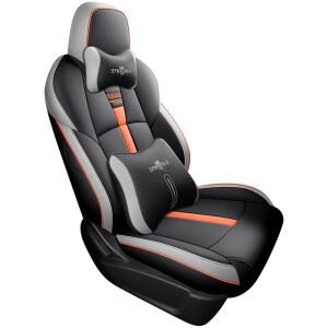 로드 컴포트 카시트 커버 백 로우 세트 자동차 Set 오토시트 레드 가죽 에어백 적합한 호환 대부분의 방수 컬러 풀 차량에 핏 Full 시트