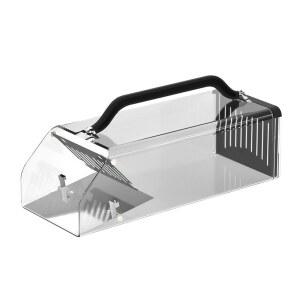 아크릴 쥐덫 연속 자동 1. 트랩 마우스 강한 쥐 캐쳐 슈퍼 Black 케이지 잡는