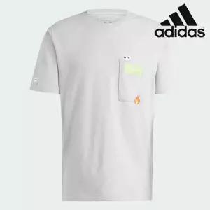[아디다스][특가] 아디다스 반팔티 /a3- IW2696 / M REMOJI PKT T 남성 이모지 포켓 그래픽 반팔 티셔츠