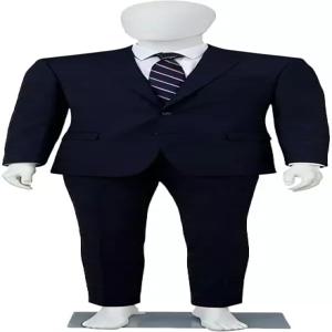 킨트니스 남성 마네킹 풀바디 73인치 토르소 드레스 폼 바디 조절 가능한 탈부착 헤드 메탈 베이스남성A