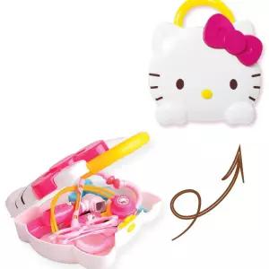 유아 헬로키티 병원놀이 청진기 가방 도구 세트 장난감 여아선물 아이 아동 의사