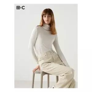 유니클로 재팬 울트라 웜 히트텍 캐시미어 블렌드 터틀넥 T 184037