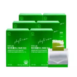 아르디엠 파이토플러스 NMN 50X 12.3g 30포 6개