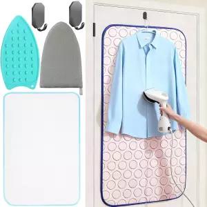 테이블 상판용 휴대용 다림질 매트 의류용 스티머 패드 위 대형 카운터 보드 내열 여행용 스팀