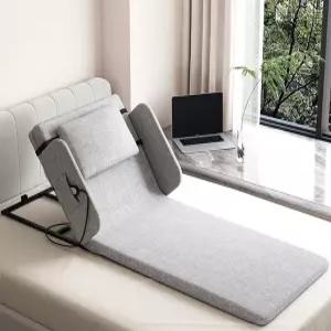 1인용 리클라이너 전동 좌식 등받이 체어 누워서 침대 무중력 쇼파 의자 패브릭 컵홀더