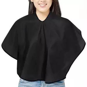 미용 커트보 짧은 드라이보 블랙 헤어