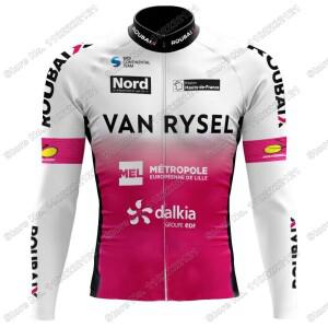 2023 Van Rysel Roubaix Lille 메트로폴 사이클링 저지 세트 겨울 가을 의류 남성 로드 바이크 셔츠 정장