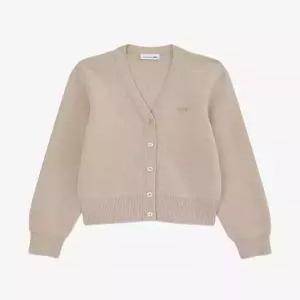 정품 라코스테 (여성) 25FW 베이직 브이넥 가디건 AF209E-55N 02S (베이지)