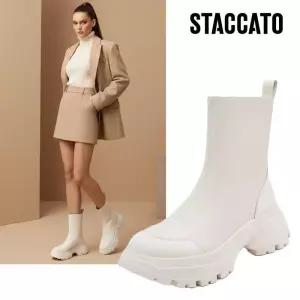 매장정품 STACCATO 스타카토 여성앵클부츠 THICK2_EFU42BEI 952161