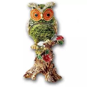 칠보 FCU139B3 부엉이 장식 인테리어 집 꾸미기 소품 장식품
