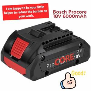 BOSCH 프로페셔널 4.0Ah5.0Ah6.0Ah 배터리 Pro CORE18v 리튬이온 교체용 BAT609BAT618(bms 포함)