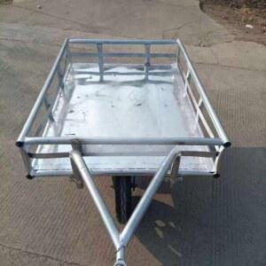 1/76 자전거 트레일러 견인 사다리 운반 기관차 199 소방차 오토바이 트럭 금형 후면