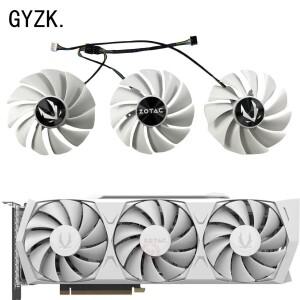 ZOTAC RTX3080 Trinity OC 화이트 에디션 그래픽 카드 교체용 팬 GA92S2U
