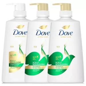 도브 스칼프 너리싱 샴푸 2개 +린스 1개 대용량 샴푸 린스 트리트먼트 컨디셔너