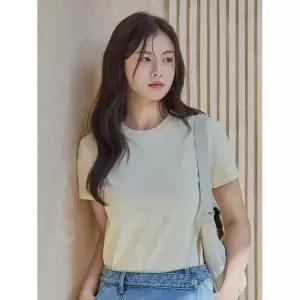 매장정품 TOPTEN 탑텐 여성 COOL Air 코튼 크루넥 T 반팔_MSG2TS2017 MSG2TS2017 947853