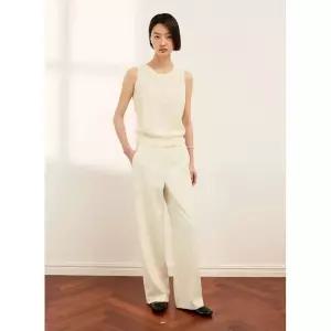 매장정품 SHESMISS 쉬즈미스 스팽글 슬리브리스 니트 탑_SSKPOQ11310 961237