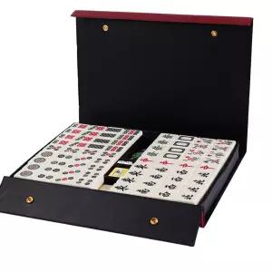 일본 마작 세트 카드 케이스 30호 보드게임 테이블 휴대용