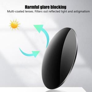 광변색 사이클링 안경 편광 스포츠 선글라스 투명 UV400 보호 남성용