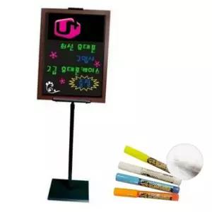 [알티피아]스탠드 블랙 보드 메뉴판 흑칠판 이젤 메뉴판 카페 매장