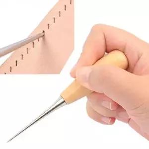 가죽 펀치 공예용 천공 송곳 구멍 뚫기 공구 수작업 도구 WFLOR56