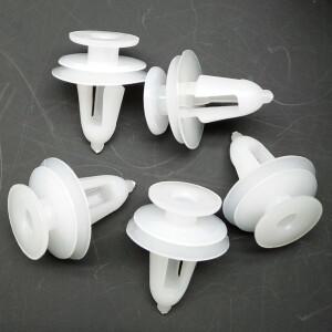 50Pcs Car Door Trim Board Panel Retainer Moulding Clips 8.5mm Hole Push Rivets Auto Fastener For Suz