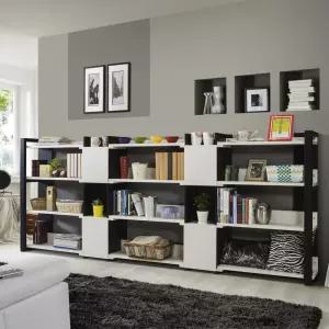 로벤 도어수납 3000낮은책장