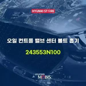 [현대모비스]오일 컨트롤 밸브 센터 볼트 흡기 (243553N100) 현대모비스부품몰