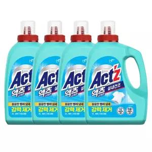피죤 액츠 퍼펙트 실내건조 겸용 3L, 4개