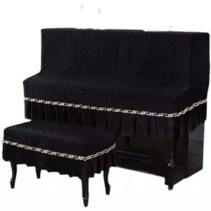 피아노 커버 악기 패브릭 전자키보드 건반 인테리어 신디사이저 스티커 스툴 올인원 방수