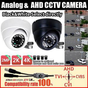 호환 모든 DVR 호환 울트라 AHD 돔 카메라 CCTV 1080P TVI CVI 아날로그 H.265 디지털 모니터 가정용 실내 OSD 8MP 4MP 5MP