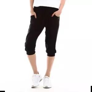 아이스바지 여자 여름철 시원한 쿨 아이스 블랙 7부바지