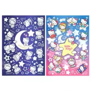 산리오 스티커 한들 헬로키티 빅스티커 야광스티커 완구 교구 교육 지능개발 역할놀이