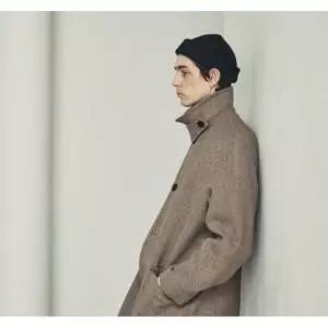 지이크 FW 진정한프리미엄 헤링본패턴 오버핏 발마칸 롱코트 F7020 DHSIEG