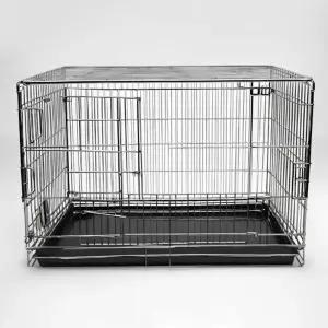 크롬 사각 철장 소형 반려견철장 철창 개철장 철망 유럽철장