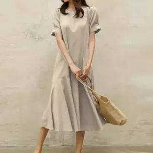 여성여름휴양지원피스 바캉스룩 해외여행 동남아예쁜옷 반팔롱 휴가리조트패션 30대40대코디 베트남