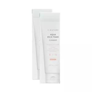 에스네이처 아쿠아 라이스 클렌징폼 160ml x 2개