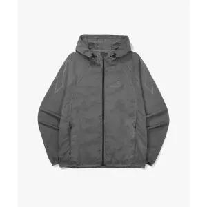 [정품] 디아도라 가먼트다잉 러닝 우븐 라이트 자켓 GREY 924889