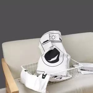 대형 패브릭 이불 수납함 세탁가방 정리백 이사가방