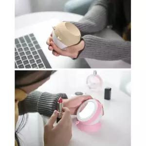 led손거울 usb 충전식 손난로 보조배터리 여친선물 미니 낚시 출근