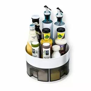 키밍 TAU215J1 회전 수납 트레이 주방 정리대 선반