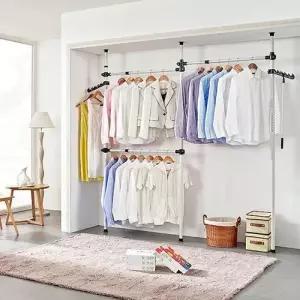 봉이 3단 행거 두꺼운 803 고정식 WFLPJQT