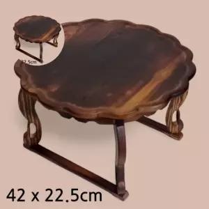 개다리 소반 원목 찻상 5호 백일상 찻상 개다리소반