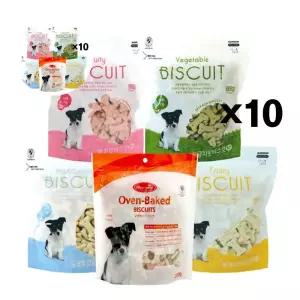 220g 비스켓 바우와우 칭찬 X10개 애견 쿠키간식 켓