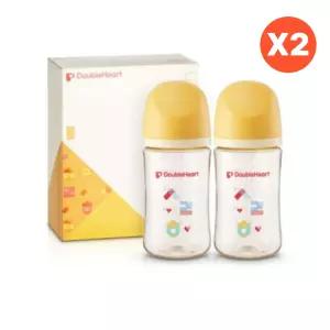 더블하트 한글 헤리티지 젖병 노꼭지 트윈 240ml 4개 BNA