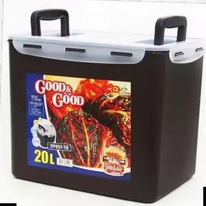 김치냉장고용 직사각형 용기 손잡이 밀폐형 김치통 냉장고 보관 대형 김치