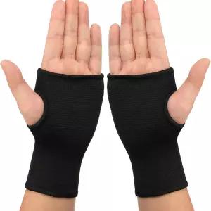 JUSDIQIR 팜 브레이스 손목 지지대 소매(1쌍) 일상 사용 를 위한 압박 터널 피트니스 장갑 스포츠 남녀용