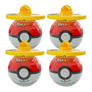 포켓몬스터 라이트 플라이윙 LED 팽이 4개